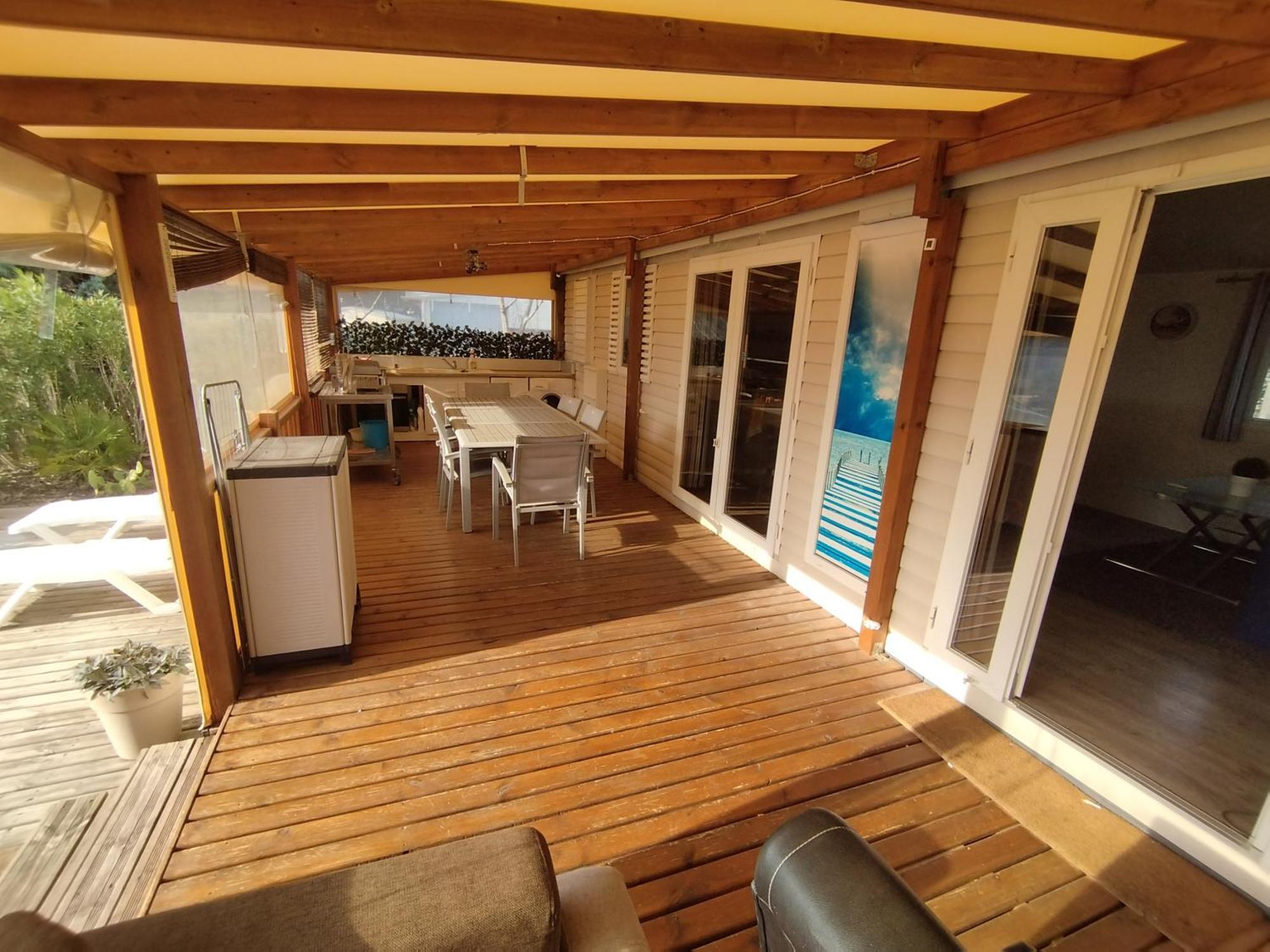 Mobil Home A Louer Dans Camping Des Cigales Le Muy 5 Etoiles 外观 照片